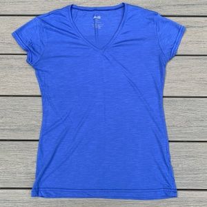 AVIA Women’s V-Neck Workout T-shirt, Size Medium
